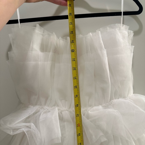 MABLE — AILEEN RUFFLE MINI TULLE DRESS - Picture 5 of 11